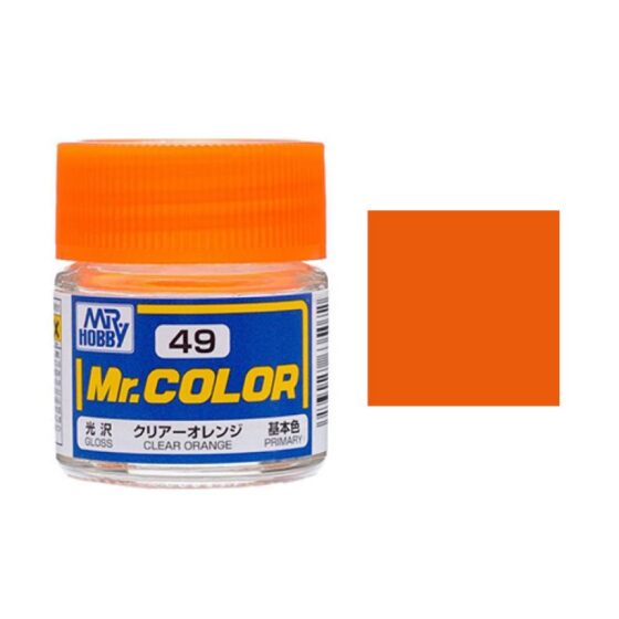 Mr.Hobby Gunze Mr.Color Oily Model Oil – C049 Transparent Orange 10ml