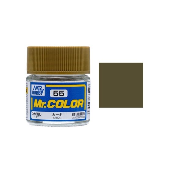 Mr.Hobby Gunze Mr.Color Oily Model Oil – C055 Khaki 10ml