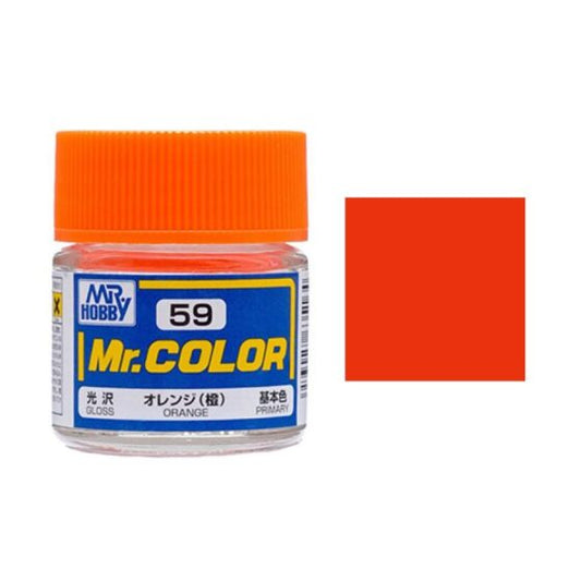 Mr.Hobby Gunze Mr.Color Oily Model Oil – C059 Orange 10ml