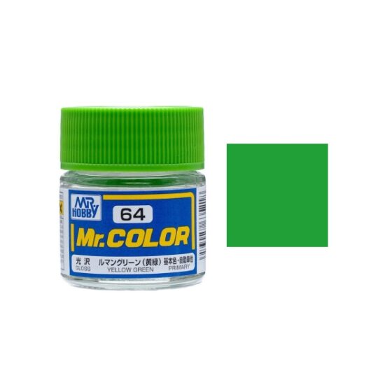 Mr.Hobby Gunze Mr.Color Oil-based Model Oil – C064 Light Green 10ml