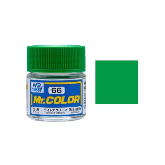 Mr.Hobby Gunze Mr.Color Oil-based Model Oil – C066 Bright Green 10ml