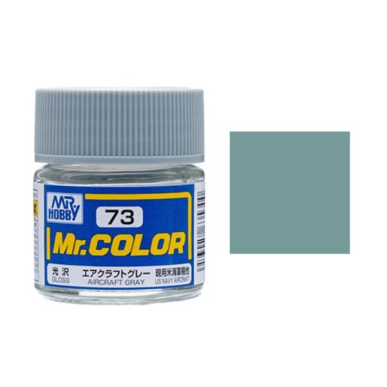 Mr.Hobby Gunze Mr.Color Oil-based Model Oil – C073 Airplane Gray 10ml