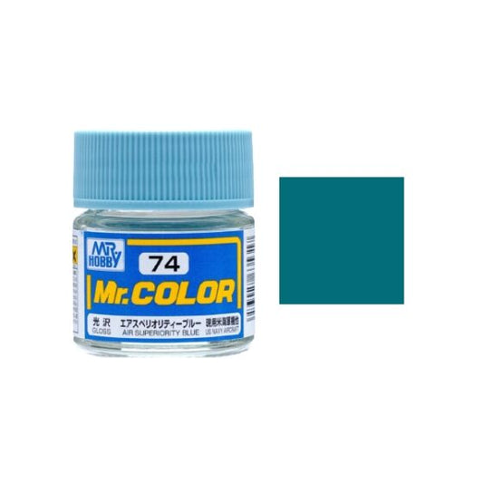 Mr.Hobby Mr.Color Oil-Based Model Oil – C074 Air Superiority Blue