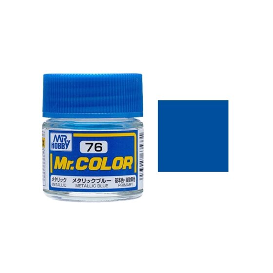 Mr.Hobby Gunze Mr.Color Oily Model Oil – C076 Metallic Blue 10ml
