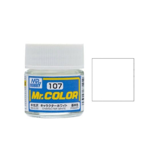 Mr.Hobby Gunze Mr.Color Oil-based Model Oil – C107 Character White 10ml