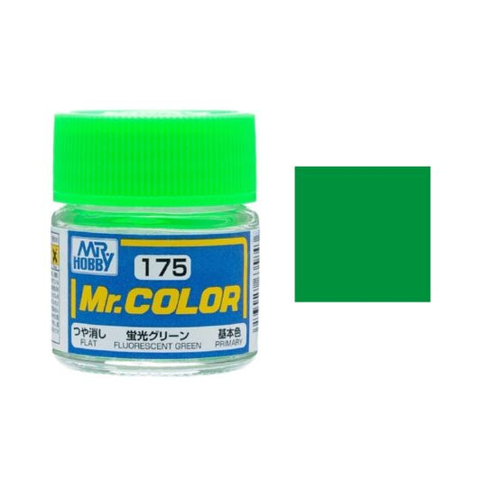 Mr.Hobby Gunze Mr.Color Oil-based Model Oil – C175 Fluorescent Green 10ml