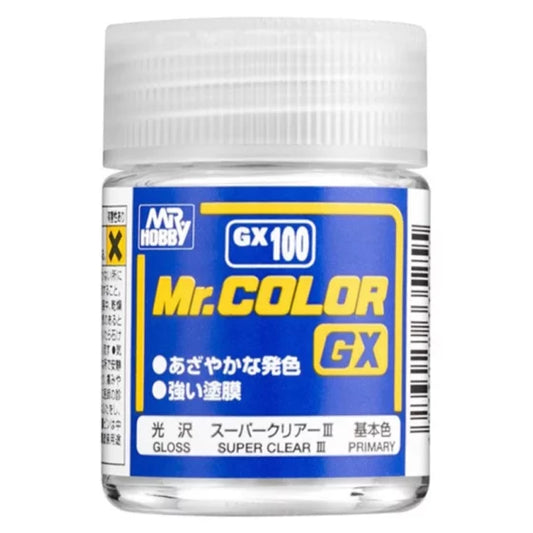 Mr.Hobby Mr.Color GX Oil-based Model Oil – GX100 Super Clear III 18ml