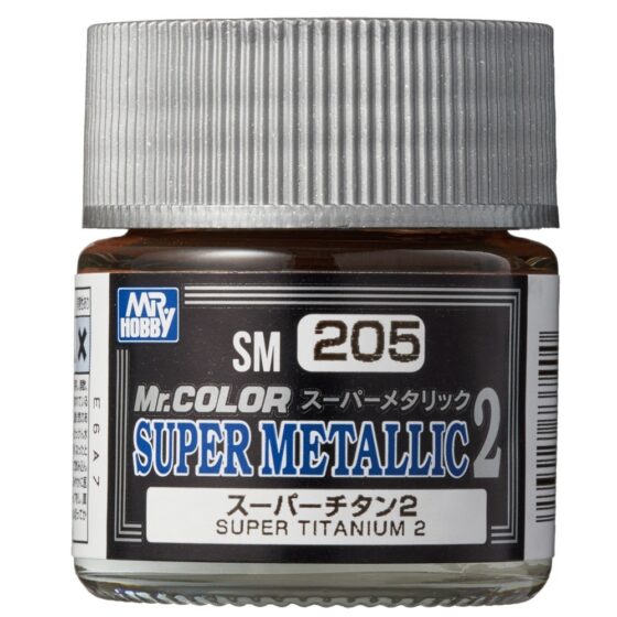 Mr.Hobby Gunze Mr.Color Super Metallic 2 Oily Model Oil – SM205 Super Titanium 2 10ml