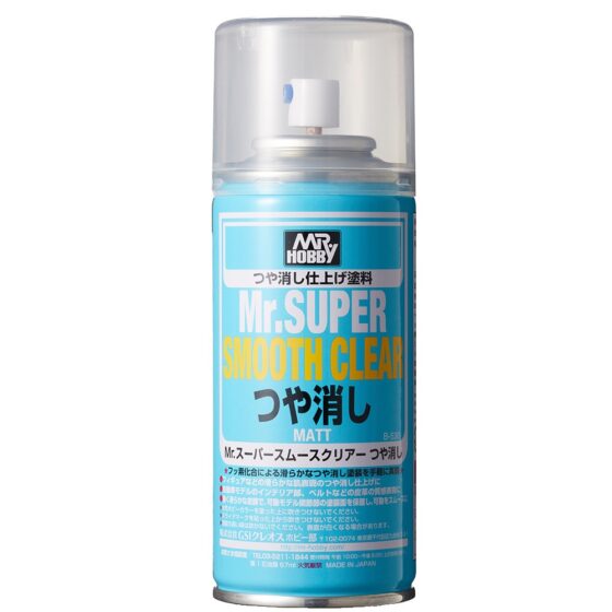 Mr.Hobby Gunze Mr.Super Clear B530 Smooth Transparent Matt Protective Paint Spray Can 170ml