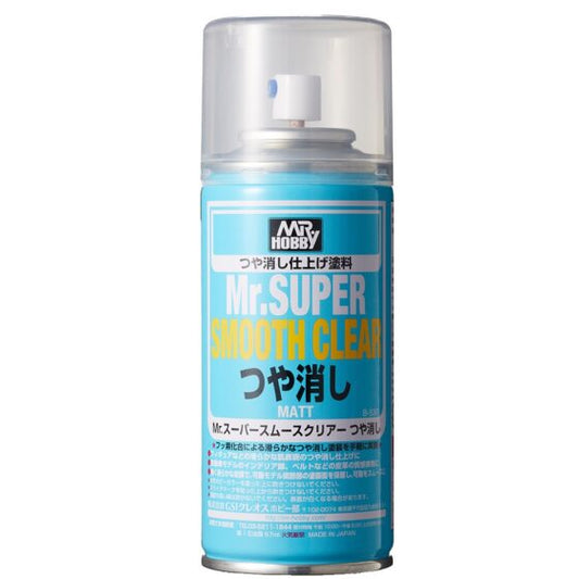 Mr.Hobby Gunze Mr.Super Clear B530 Smooth Transparent Matt Protective Paint Spray Can 170ml
