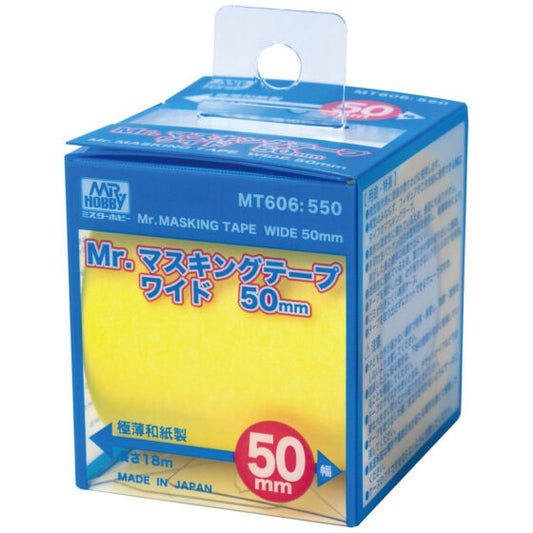 Mr. Hobby MT606 Masking Tape Width 50mm (18m)