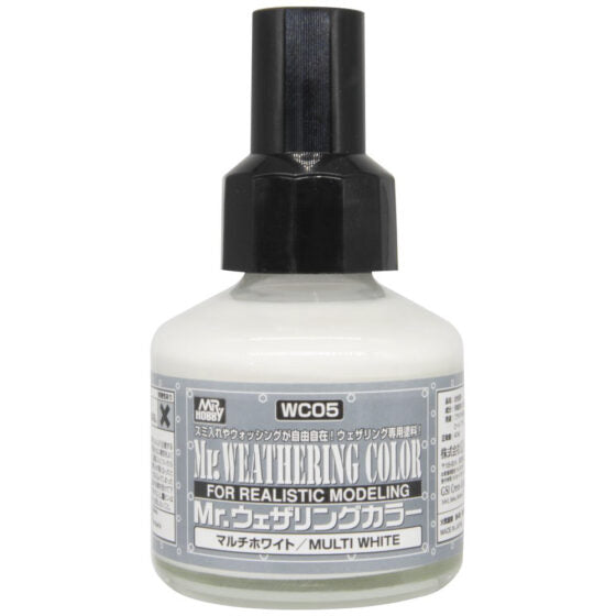 Mr.Hobby Gunze Mr.Weathering Color Old Oil – WC05 Multi-White 40ml