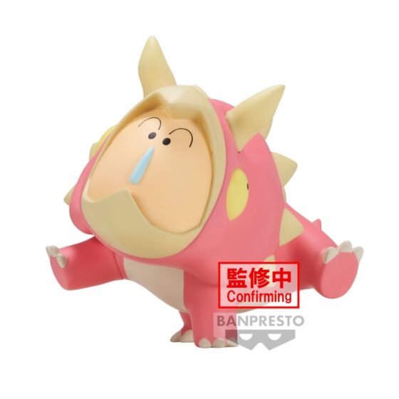 Banpresto prize [Crayon Shin-chan: Our Dinosaur Diary] Kasukabe Defense Force Triceratops figure