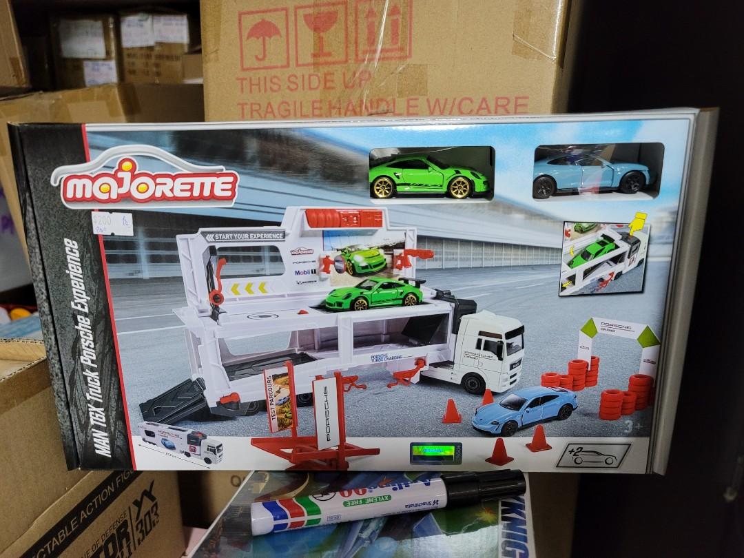 Majorette man tgx truck porsche experience set gt3