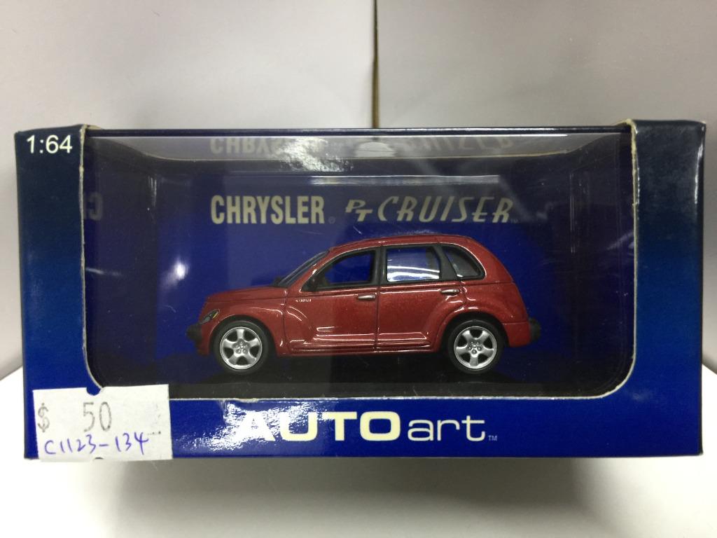 AUTOART 1/64 CHRYSLER PT CRUISER 2001 RED