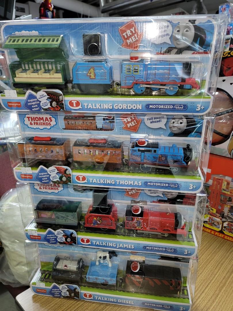 Thomas & friends interactive engines train talking motorized train set