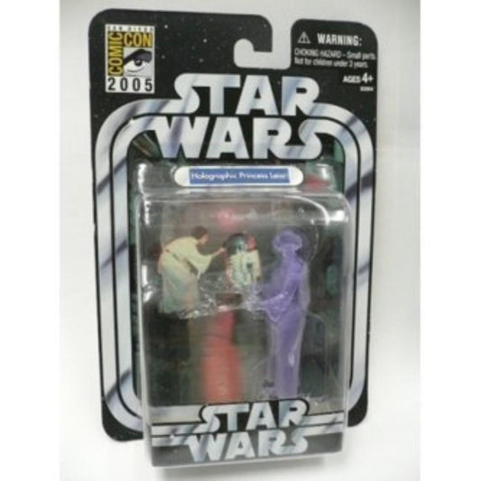 HASBRO STAR WARS SAN DIEGO COMIC-CON 2005 HOLOGRAPHIC PRINCESS LEIA 11209