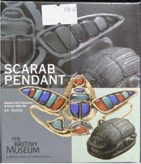 KAIYODO THE BRITISH MUSEUM NO.7 SCARAB PENDANT EA 54460