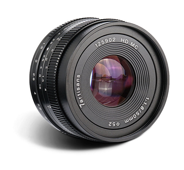7artisans 50mm f/1.8 lens (EOS-M mount)