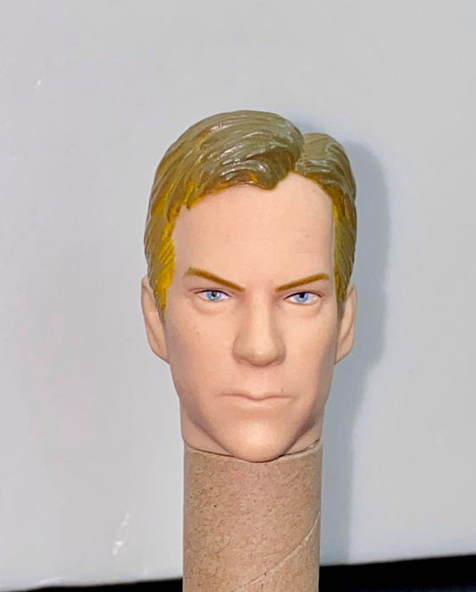 1/6 CUSTOM HEAD SCULPT Kiefer Sutherland as 24 Jack Bauer head sculpture 12 inches FIGURE dedicated