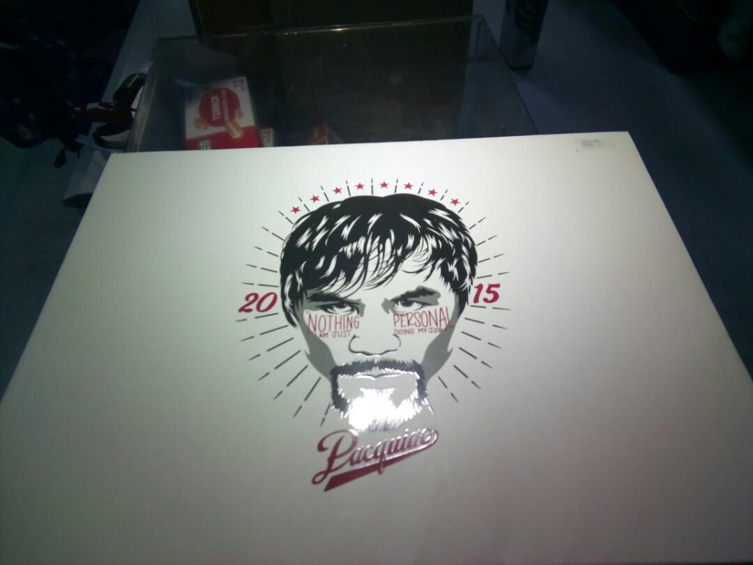 Pacguiao 2015 Nothing Personal Photo Card Poster Set c952-42