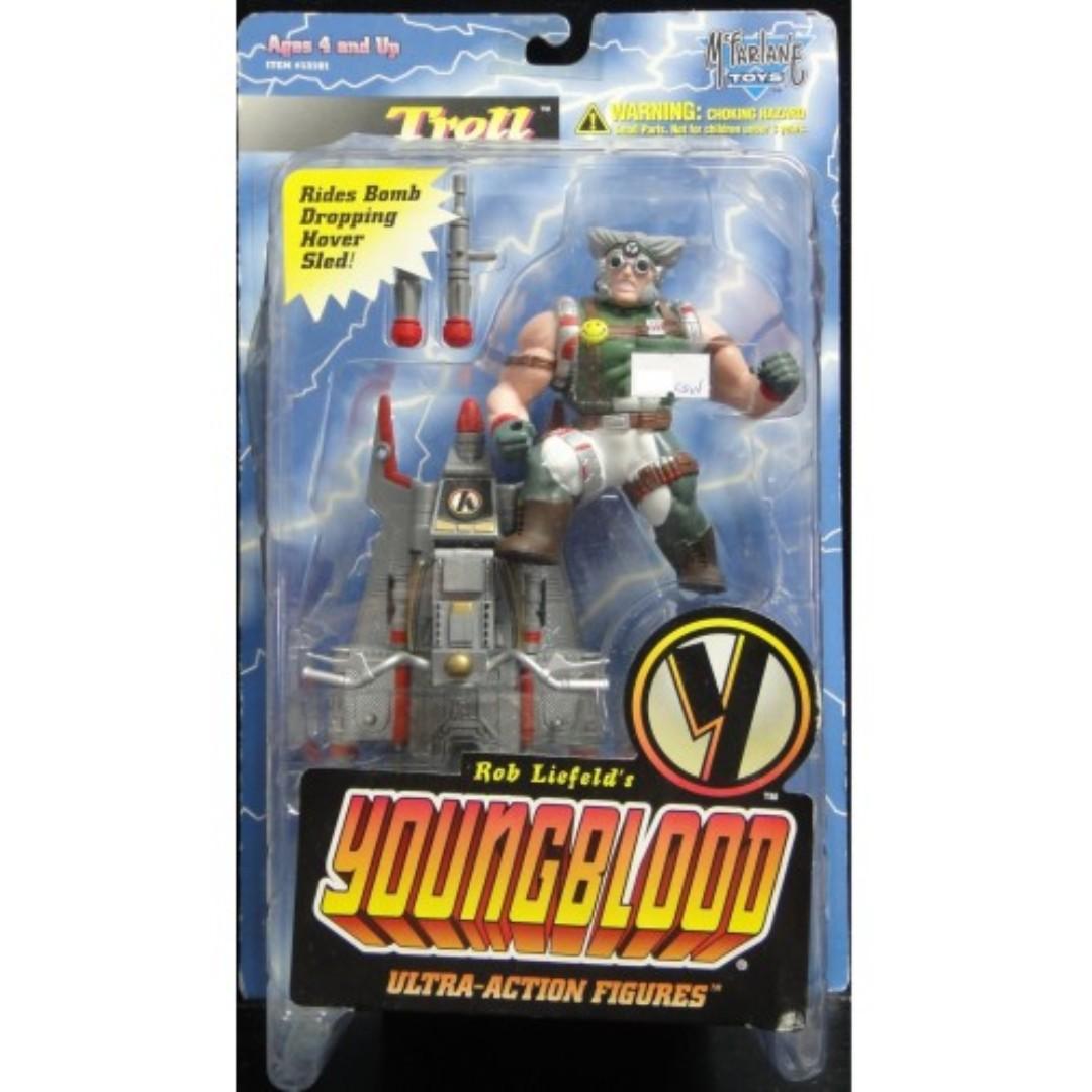 MCFARLANE ROB LIEFELD'S YOUNGBLOOD ULTRA-ACTION FIGURES 1 TROLL