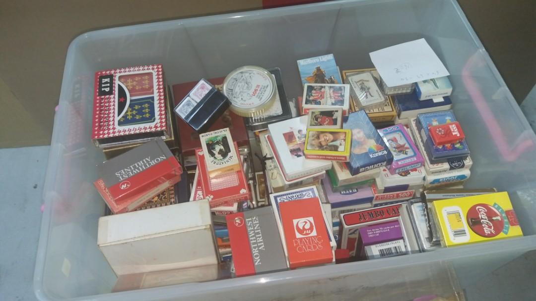 playing card poker lot collectibles