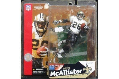 MCFARLANE SPORTSPICKS 6 NEW ORLEANS SAINTS 26 DEUCE MCALLISTER 70352