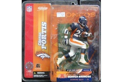 MCFARLANE NFL SERIES 7 AFC WEST DENVER BRONCOS 26 CLINTON PORTIS 70367