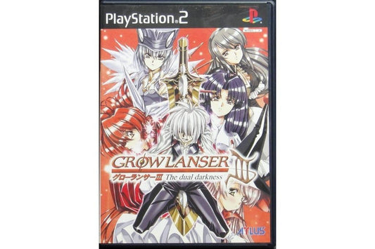 SONY PS2 ATLUS GROWLANSER III THE DUAL DARKNESS SLPM62108 BUY-11110