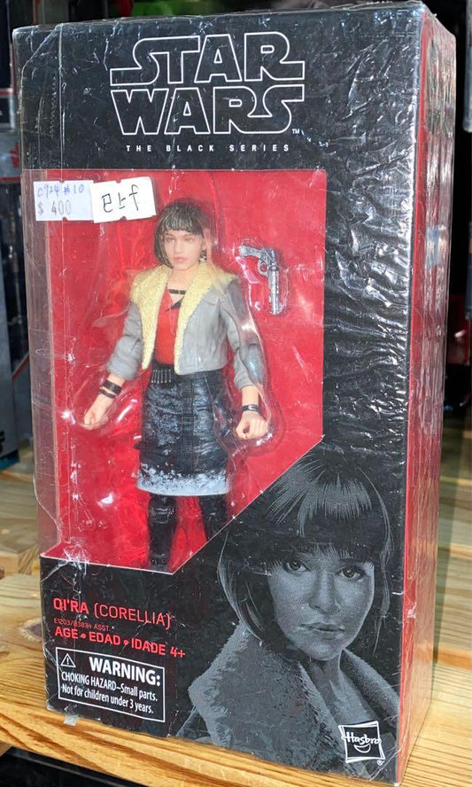 C1010-99-170 HASBRO STAR WARS THE BLACK SERIES FIGURE 66 QI'RA  C924-10-400