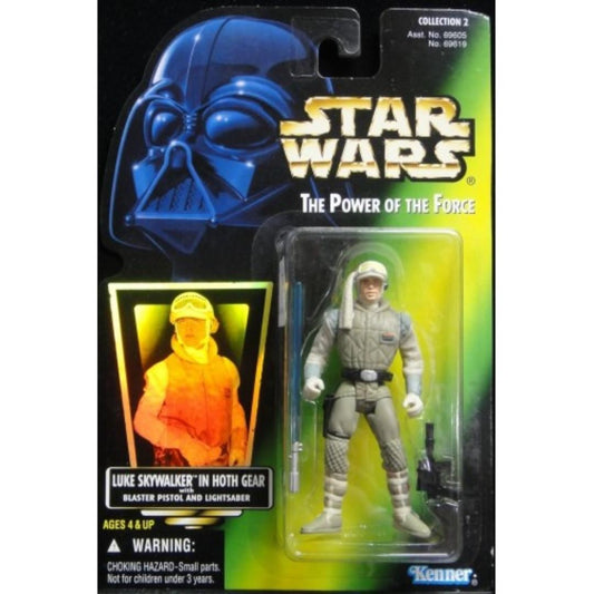 KENNER STAR WARS POWER OF THE FORCE LUKE SKYWALKER IN HOTH GEAR