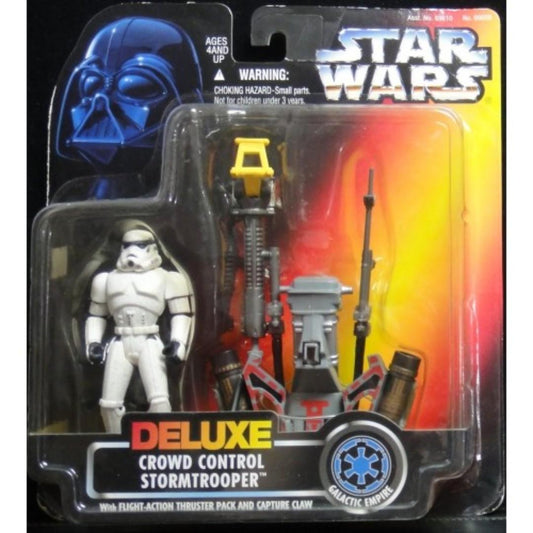 KENNER STAR WARS DELUXE CROWD CONTROL STORMTROOPER