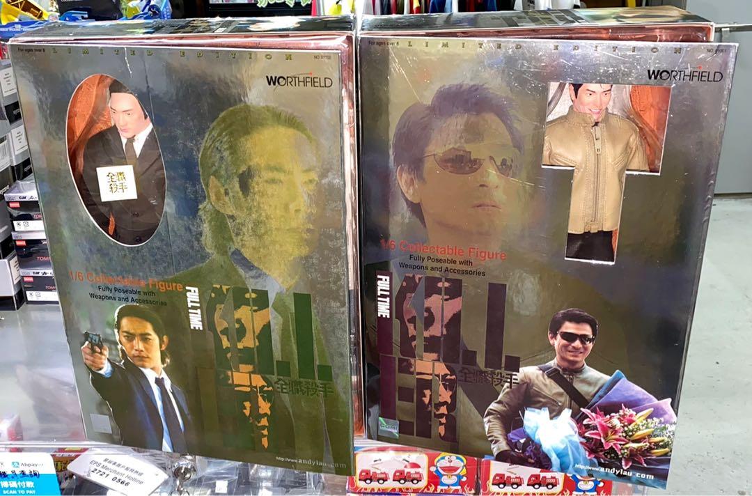 SC-104 WORTHFIELD FULL TIME KILLER ANDY LAU TAKASHI SORIMACHI 1/6 FIGURES SET