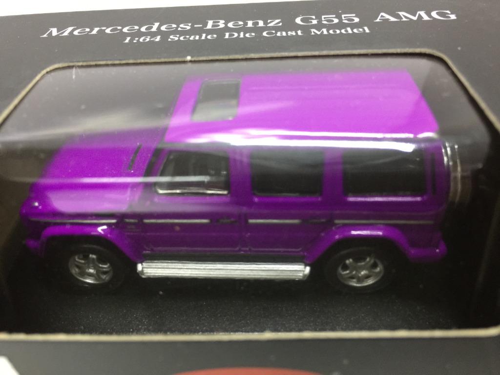 KYOSHO 1/64 MERCEDES-BENZ G55 AMG PURPLE