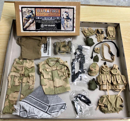 TOY SOLDIER 1/6 US DELTA FORCE W/H TAN COLOUR ABA MODULAR ASSAULT VEST Complete Edition Set ELT-24-479