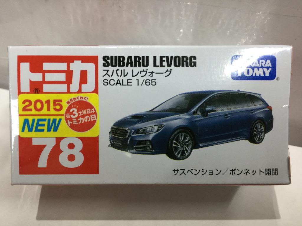TAKARA TOMY TOMICA 78 1/65 SUBARU LEVORG