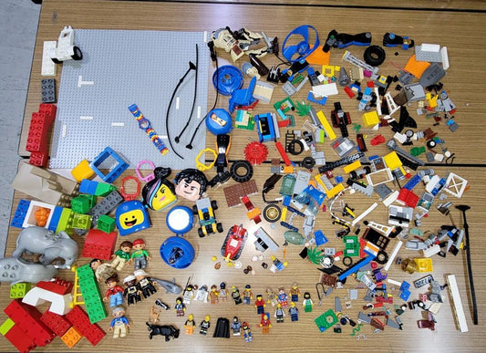 LEGO lot of parts with minifig