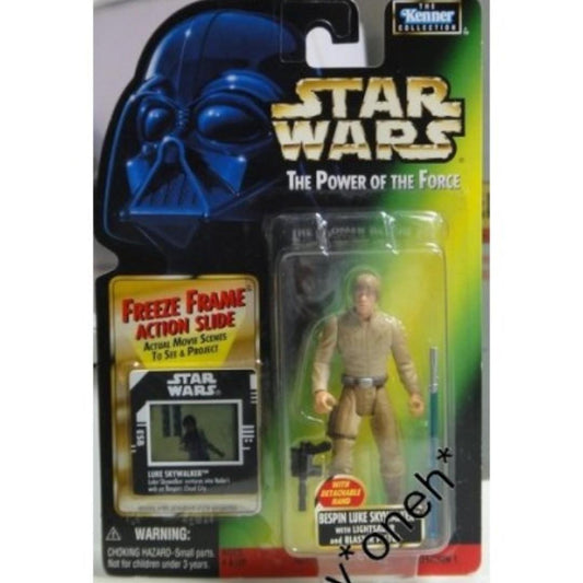 KENNER STAR WARS BESPIN LUKE SKYWALKER LIGHTSABEER & PISTOL