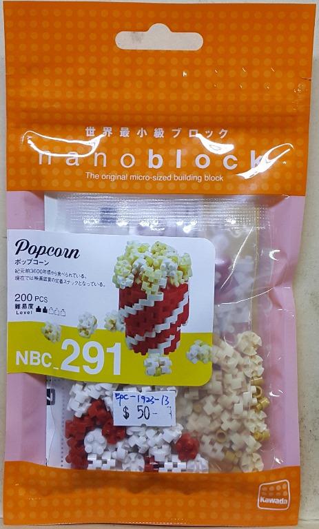 KAWADA 21444 NANOBLOCK NBC-291 LEVEL 2 POPCORN Popcorn