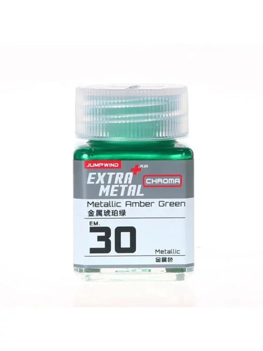 JWEM Extra Metal Metallic Color Series Oil-Based Model Oil – JWEM30 Metallic Amber Green