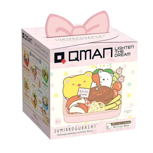 Qman Keeppley【Corner Buddy】White Bear Bento