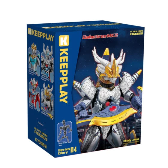 Qman Ultraman movable pedestal series Galatron MK2