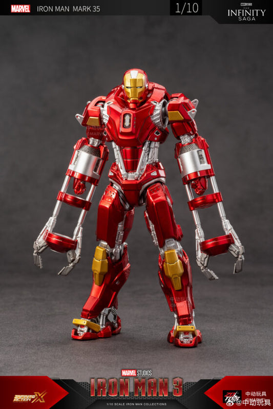 ZD Toys 1/10【Iron Man 3】MK35 Iron Man