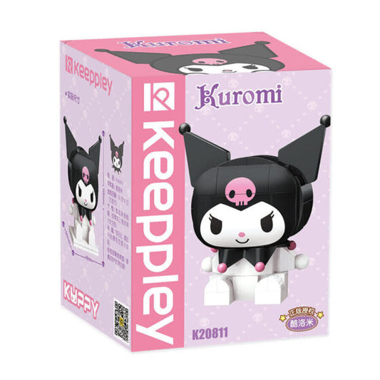 Qman Keeppley【Sanrio】Kuromi modeling building blocks