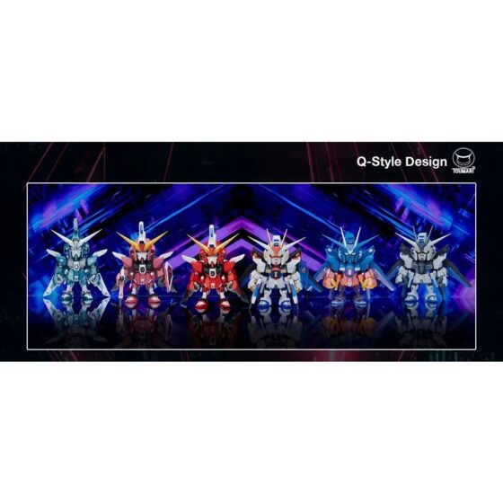QMSV mini blind box-[Mobile Suit Gundam SEED] Freedom and Justice Gundam series (random delivery)