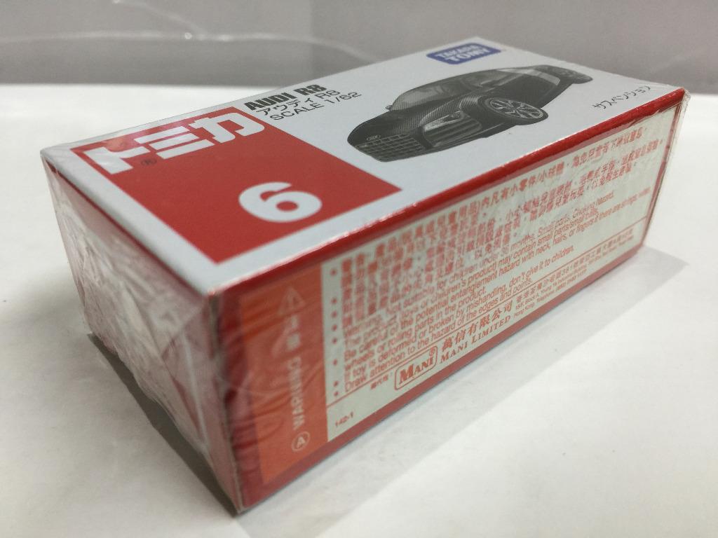 TAKARA TOMY TOMICA 6 1/62 AUDI R8