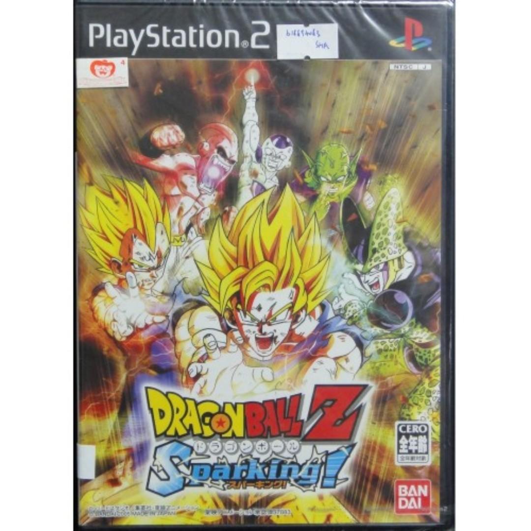 SONY Dragon Ball Z SPARKING Game Japanese Version PS2 BANDAI DRAGON BALL Z SPARKING SLPS25560