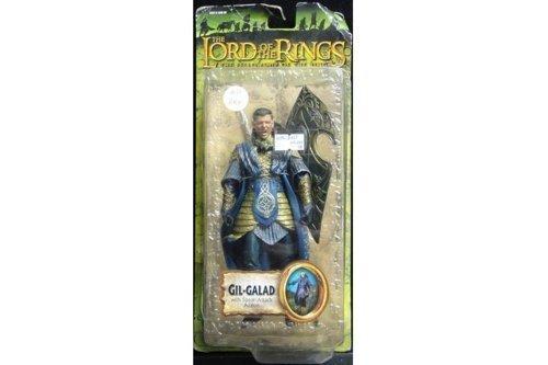 TOY BIZ 81437 / 10493 THE LORD OF THE RINGS THE FELLOWSHIP OF THE RING GIL-GALAD WITH SPEAR-ATTACK ACTION MARK FERGUSON 1113164558  Shop/SA