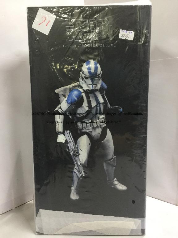 SIDESHOWS 1/6 Star Wars Clone Trooper Deluxe 501th